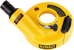 DeWALT - 7" Diam Grinder Dust Shroud - For Use with Dewalt Large Angle Grinders - Exact Tooling