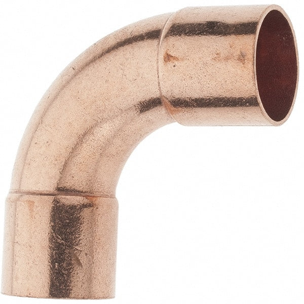Value Collection - 3/4 x 3/4" Wrot Copper Pipe 90° Elbow - C x C - Exact Tooling