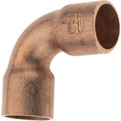 Value Collection - 1/4 x 1/4" Wrot Copper Pipe 90° Elbow - C x C - Exact Tooling