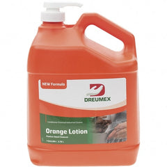 Made in USA - 1 Gal Bottle Lotion Hand Cleaner with Grit - Orange Scent - Exact Tooling