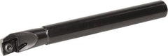 Kyocera - 0.632" Min Bore Diam, 4-3/4" OAL, 1/2" Shank Diam, A...SCLP (C)-E Indexable Boring Bar - 1.14" Max Bore Depth, CPGB 32.., CPMB 32.., CPMH 32.., CPMT 32.. Insert, Screw Holding Method - Exact Tooling