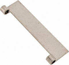 Value Collection - 4" Long x 1" Wide x 0.05" Thick, Keeper Hinge - Stainless Steel - Exact Tooling