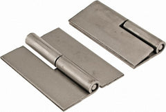 Value Collection - 1.87" Wide x 0.075" Thick, Slip Joint Hinge - Steel, Plain Finish - Exact Tooling