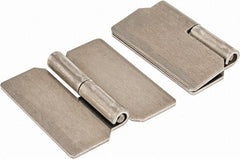 Value Collection - 1.44" Wide x 0.05" Thick, Slip Joint Hinge - Aluminum, Plain Finish - Exact Tooling