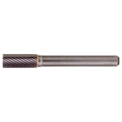 SA-51 Standard Cut Solid Carbide Bur-Cylindrical without End Cut - Exact Tooling