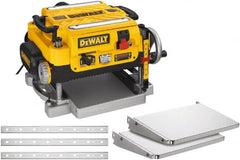 DeWALT - 115 Volt, 15 Amp, 10,000 RPM, Bench Planer - 1/8 Inch Depth of Cut, 13 Inch Wide, 6 Inch Depth Capacity - Exact Tooling