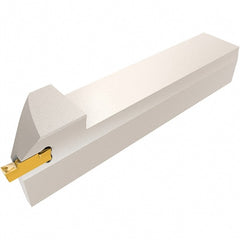 Iscar - HFH, Internal or External, Left Hand, 0.209" Max Depth of Cut, 0.118 to 0.236" Groove Width, Indexable Grooving Tool Holder - HFPL Insert Compatibility, 1" Shank Height, 1" Shank Width, 6" OAL - Exact Tooling