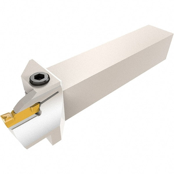 Iscar - HFH, External, Right Hand, 5.3mm Max Depth of Cut, 3 to 6mm Groove Width, Indexable Grooving Tool Holder - HFP.. Insert Compatibility, 25mm Shank Height, 25mm Shank Width, 150mm OAL - Exact Tooling