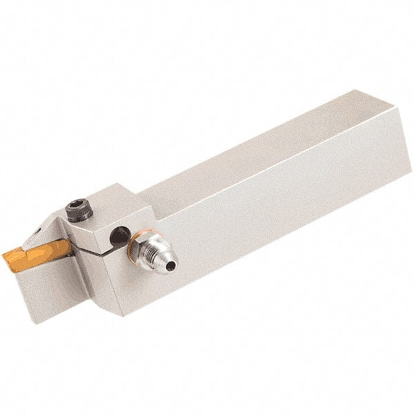 Iscar - External Thread, 25mm Max Cut of Depth, 170mm OAL, Left Hand Indexable Grooving Cutoff Toolholder - 32mm Shank Height x 32mm Shank Width, TAG.. Insert Style, TGBH Toolholder Style, Series Sumo-Grip - Exact Tooling