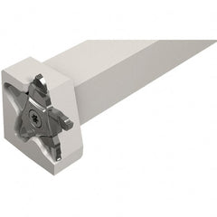 Iscar - External Thread, 0.197" Max Depth of Cut, 2.39mm Min Groove Width, 120mm OAL, Left Hand Indexable Grooving Cutoff Toolholder - 20mm Shank Height x 20mm Shank Width, PENTA 34F Insert Style, PCHPLS Toolholder Style, Series PentaCut - Exact Tooling