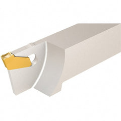 Iscar - External Thread, 3.54mm Min Groove Width, 170mm OAL, Right Hand Indexable Grooving Cutoff Toolholder - 32mm Shank Height x 25mm Shank Width, GF.. Insert Style, SGTF Toolholder Style, Series Self-Grip - Exact Tooling