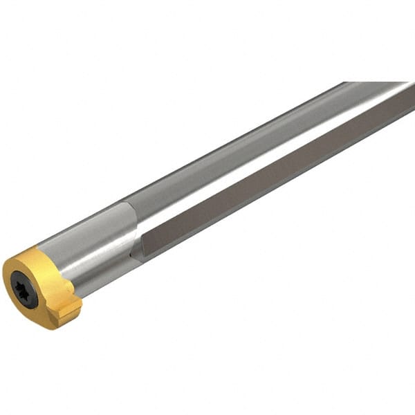 Iscar - MGCH, Internal, Right Hand, 0.5 to 5mm Groove Width, Indexable Grooving Tool Holder - GIQ.. Insert Compatibility, 8mm Shank Width, 76mm OAL, Through Coolant - Exact Tooling