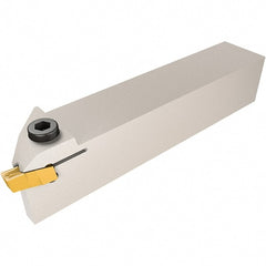 Iscar - GHM, External, Left Hand, 4.8mm Max Depth of Cut, 6.4mm Max Groove Width, Indexable Grooving Tool Holder - GI.. Insert Compatibility, 25mm Shank Height, 25mm Shank Width, 140mm OAL - Exact Tooling