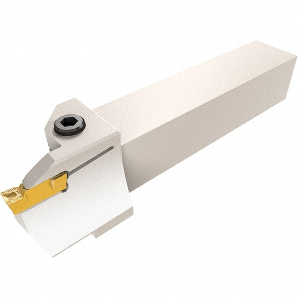 Iscar - HGH, External, Right Hand, 6mm Max Depth of Cut, 3mm Max Groove Width, Indexable Grooving Tool Holder - GRIP, HGN Insert Compatibility, 20mm Shank Height, 20mm Shank Width, 120mm OAL - Exact Tooling