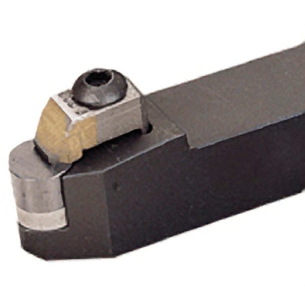 Iscar - CRDN, Neutral Cut, 32mm Shank Height x 25mm Shank Width, Negative Rake Indexable Turning Toolholder - 170mm OAL, RNGN Insert Compatibility, Series Isoturn - Exact Tooling