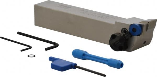 Iscar - PCLN, Right Hand Cut, 1" Shank Height x 1" Shank Width, Negative Rake Indexable Turning Toolholder - 6" OAL, CN.. Insert Compatibility, Series Heliturn - Exact Tooling