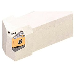 Iscar - SLAN, Right Hand Cut, 32mm Shank Height x 32mm Shank Width, Negative Rake Indexable Turning Toolholder - 170mm OAL, LNMX Insert Compatibility, Series Heliturn - Exact Tooling