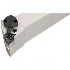 Iscar - PWLN, Left Hand Cut, 25mm Shank Height x 25mm Shank Width, Negative Rake Indexable Turning Toolholder - 150mm OAL, WNM.. Insert Compatibility, Series Isoturn - Exact Tooling