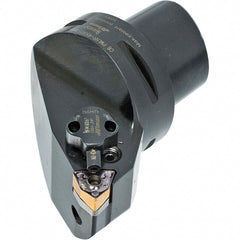 Iscar - Right Hand Cut, Size C6, WN.. Insert Compatiblity, External Modular Turning & Profiling Cutting Unit Head - 45mm Ctr to Cutting Edge, 65mm Head Length, Series Isoturn - Exact Tooling