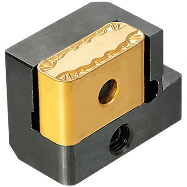 Iscar - Series Rail Wheel, Right Hand, PRW Toolholder Compatibility, LNMX Insert Compatibility, Indexable Turning Cartridge - Screw Holding Method - Exact Tooling