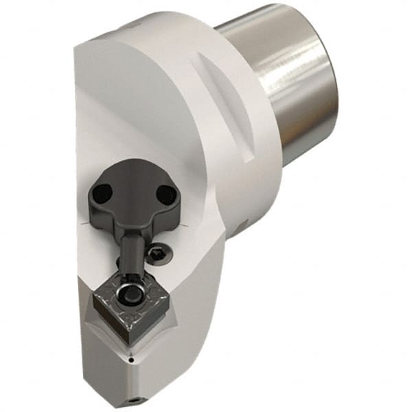 Iscar - Right Hand Cut, Size C6, CN.. Insert Compatiblity, External Modular Turning & Profiling Cutting Unit Head - 45mm Ctr to Cutting Edge, 65mm Head Length, Series Isoturn - Exact Tooling