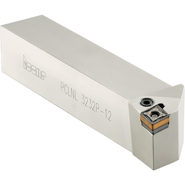 Iscar - PCLN, Right Hand Cut, 1-1/4" Shank Height x 1-1/4" Shank Width, Negative Rake Indexable Turning Toolholder - 6" OAL, CN.. Insert Compatibility, Series Isoturn - Exact Tooling