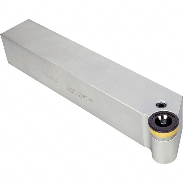Iscar - PRDC, Neutral Cut, 1-1/2" Shank Height x 1-1/2" Shank Width, Neutral Rake Indexable Turning Toolholder - 7" OAL, RCMX Insert Compatibility, Series Isoturn - Exact Tooling