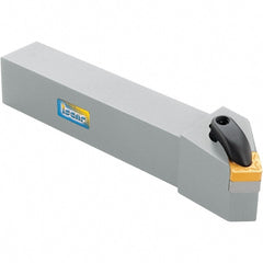 Iscar - SLAN, Left Hand Cut, 1-1/4" Shank Height x 1-1/4" Shank Width, Negative Rake Indexable Turning Toolholder - 6" OAL, LNMX Insert Compatibility, Series Heliturn - Exact Tooling