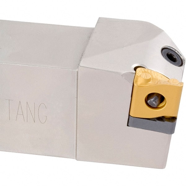 Iscar - PCLN, Left Hand Cut, 32mm Shank Height x 32mm Shank Width, Negative Rake Indexable Turning Toolholder - 170mm OAL, CNMX Insert Compatibility, Series Heliturn - Exact Tooling