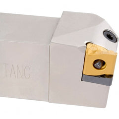 Iscar - PCLN, Left Hand Cut, 32mm Shank Height x 32mm Shank Width, Negative Rake Indexable Turning Toolholder - 170mm OAL, CNMX Insert Compatibility, Series Heliturn - Exact Tooling