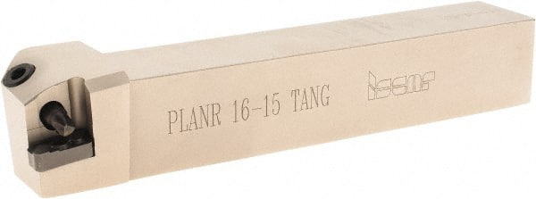 Iscar - PLAN, Right Hand Cut, 1" Shank Height x 1" Shank Width, Negative Rake Indexable Turning Toolholder - 6" OAL, LNMX Insert Compatibility, Series Heliturn - Exact Tooling