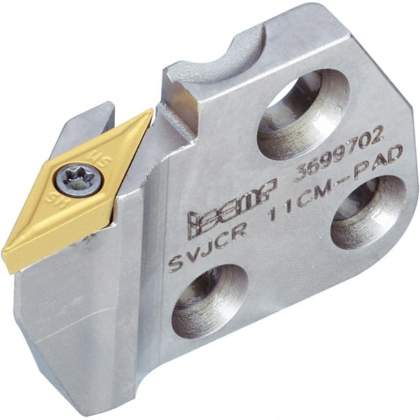 Iscar - SLAN, Left Hand Cut, 32mm Shank Height x 32mm Shank Width, Negative Rake Indexable Turning Toolholder - 170mm OAL, LNMX Insert Compatibility, Series Heliturn - Exact Tooling