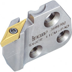 Iscar - SLAN, Left Hand Cut, 32mm Shank Height x 32mm Shank Width, Negative Rake Indexable Turning Toolholder - 170mm OAL, LNMX Insert Compatibility, Series Heliturn - Exact Tooling