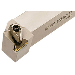 Iscar - DTGN, Right Hand Cut, 91° Lead Angle, 25mm Shank Height x 25mm Shank Width, Negative Rake Indexable Turning Toolholder - 150mm OAL, TN.. Insert Compatibility, Series Isoturn - Exact Tooling