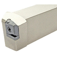 Iscar - SLFN, Left Hand Cut, 25mm Shank Height x 25mm Shank Width, Negative Rake Indexable Turning Toolholder - 150mm OAL, LNMX Insert Compatibility, Series Heliturn - Exact Tooling