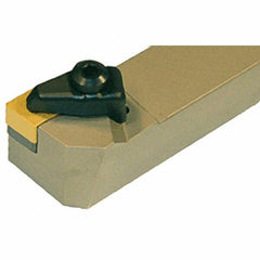 Iscar - TCLN, Left Hand Cut, 95° Lead Angle, 25mm Shank Height x 25mm Shank Width, Negative Rake Indexable Turning Toolholder - 150mm OAL, CNGX Insert Compatibility, Series Isoturn - Exact Tooling