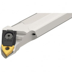 Iscar - A-MULN, Left Hand Cut, 1.142" Shank Height x 1-1/4" Shank Width, Negative Rake Indexable Turning Toolholder - 14" OAL, Series Multi-Wedge - Exact Tooling