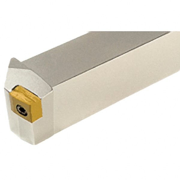 Iscar - SLLN, Left Hand Cut, 32mm Shank Height x 32mm Shank Width, Positive Rake Indexable Turning Toolholder - 170mm OAL, LNMX Insert Compatibility, Series FeedTurn - Exact Tooling