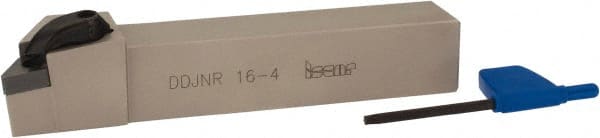 Iscar - DDJN, Right Hand Cut, 93° Lead Angle, 1" Shank Height x 1" Shank Width, Negative Rake Indexable Turning Toolholder - 6" OAL, DN..43. Insert Compatibility, Series Isoturn - Exact Tooling