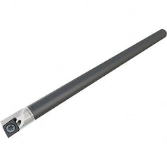 Iscar - Left Hand Cut, 35/64" Min Bore Diam, Size 8-2 Carbide Modular Boring Cutting Unit Head - 0.98" Max Bore Depth, Through Coolant, Compatible with TPGB, TPGB-XL, TPGH-R/L, TPGH-XL, TPGW-M3 (CBN), TPMT, TPMT-PF - Exact Tooling