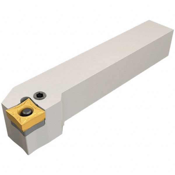 Iscar - PQLC, Right Hand Cut, 16mm Shank Height x 16mm Shank Width, Neutral Rake Indexable Turning Toolholder - 100mm OAL, QCMT Insert Compatibility, Series Isoturn - Exact Tooling