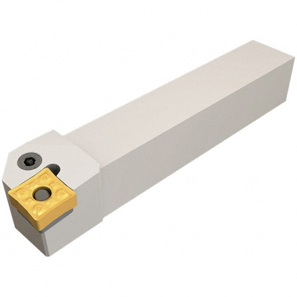 Iscar - PQFN, Right Hand Cut, 25mm Shank Height x 25mm Shank Width, Negative Rake Indexable Turning Toolholder - 150mm OAL, QNMG Insert Compatibility, Series Isoturn - Exact Tooling