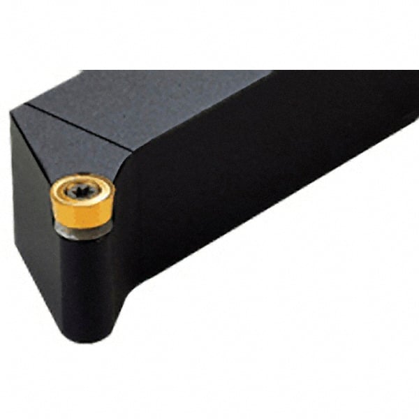 Iscar - SRGC, Right Hand Cut, 25mm Shank Height x 25mm Shank Width, Neutral Rake Indexable Turning Toolholder - 150mm OAL, RC.T Insert Compatibility, Series Isoturn - Exact Tooling