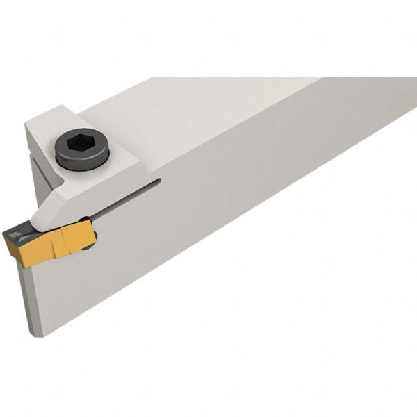 Iscar - GHD, Right Hand Cut, 25mm Shank Height x 25mm Shank Width, Indexable Turning Toolholder - 135mm OAL, GI.. Insert Compatibility, Series Cut Grip - Exact Tooling