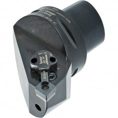 Iscar - Left Hand Cut, Size C6, CN.. Insert Compatiblity, External Modular Turning & Profiling Cutting Unit Head - 45mm Ctr to Cutting Edge, 65mm Head Length, Series Isoturn - Exact Tooling