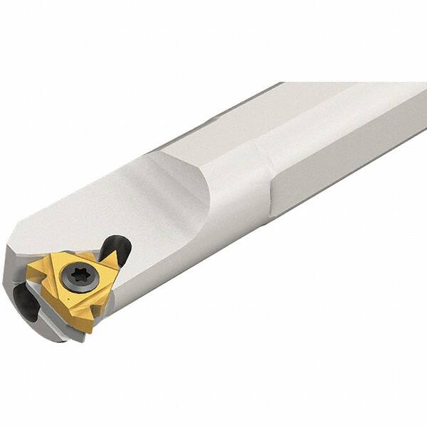 Iscar - Internal Thread, Left Hand Cut, 1-1/2" Shank Width x 1-1/2" Shank Height Indexable Threading Toolholder - 12" OAL, Various Insert Compatibility, SI Toolholder, Series SIL - Exact Tooling