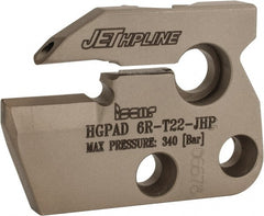 Iscar - Right Hand Cut, 6.35mm Insert Width, Cutoff & Grooving Support Blade for Indexables - 22mm Max Depth of Cut, 7.2mm Head Projection - Exact Tooling