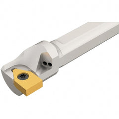 Iscar - XNUW 1305, 90° Lead Angle SXCI Internal Right Hand Indexable Profiling Toolholder - 1-1/4" Shank Width, 8" Long, Through Coolant - Exact Tooling