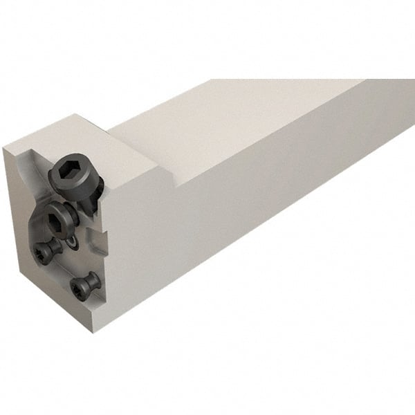 Iscar - External Thread, 150mm OAL, Right Hand Indexable Grooving Cutoff Toolholder - 32mm Shank Height x 32mm Shank Width, MAHP-JHP Toolholder Style, Series Modular Grip - Exact Tooling