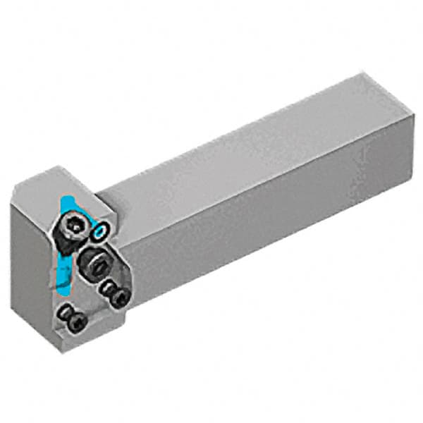 Iscar - MAH, External, Right Hand, Indexable Grooving Tool Holder - 1-1/4" Shank Height, 1-1/4" Shank Width, 5-1/2" OAL, Through Coolant - Exact Tooling